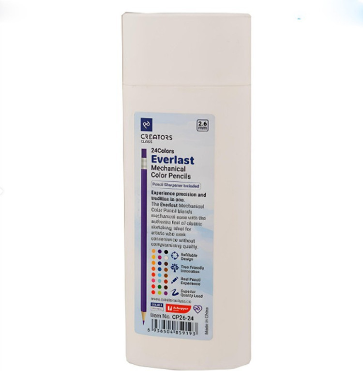 مداد رنگی 24رنگ کریتورز کلاس (سی کلاس)مدل فشاری (اتودی)به همراه تر